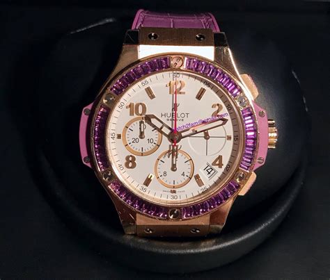 hublot big bang tutti frutti purple|Hublot Big Bang 38mm Tutti Frutti in Rose Gold with Purple for .